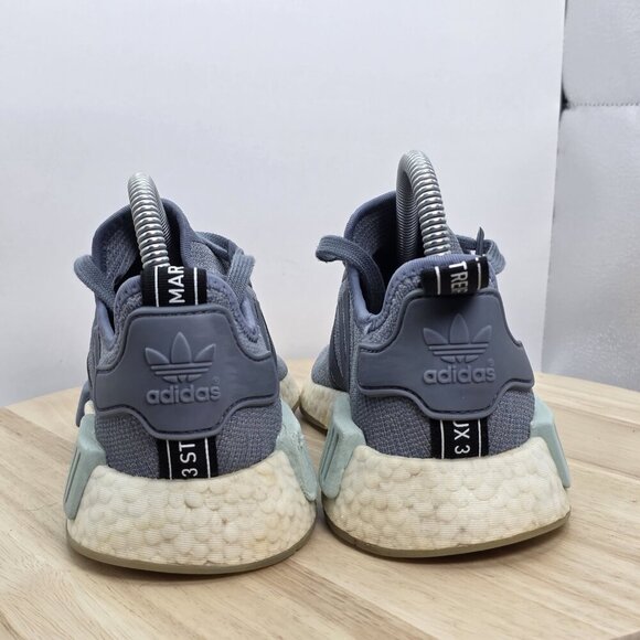 Adidas NMD R1 Raw Steel Women's Size 5.5 Blue Running Shoes (CQ2013) - Picture 6 of 9
